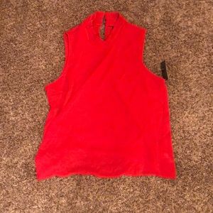 NWT Red tank top Blouse